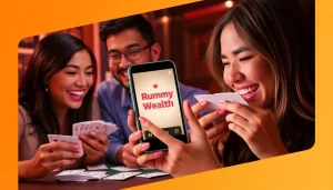 Engage with Rummy Wealth through exciting online card games and bonuses for players.