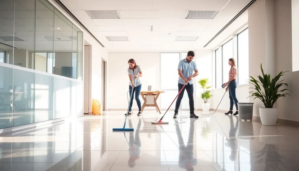 Enhance your workspace with Jacksonville commercial cleaning services led by professional cleaners.