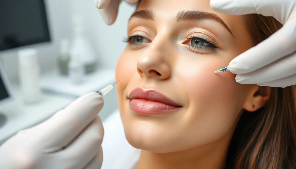 Witness the effectiveness of Fett-weg Spritze as a patient undergoes treatment for a youthful look.