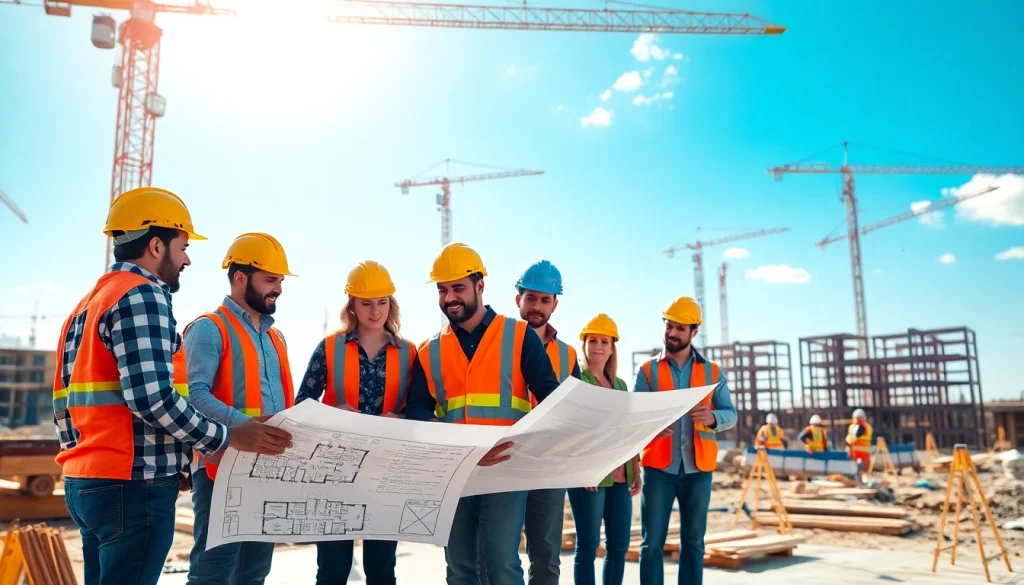 Analyze NVQ level 6 construction site management questions and answers pdf on a busy construction site.