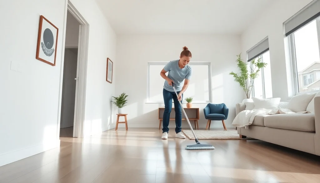 Achieve immaculate results with our Bond cleaning Logan service, featuring expert cleaners at work.