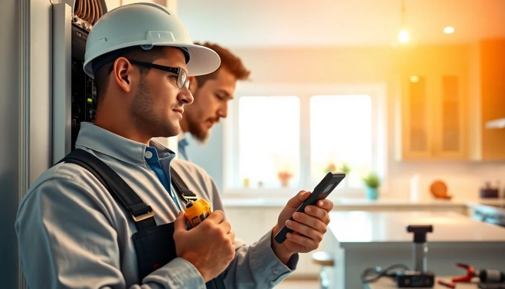 Repairing an Electrical Panel Clearwater with a licensed electrician showcasing professional service.