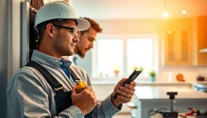 Repairing an Electrical Panel Clearwater with a licensed electrician showcasing professional service.