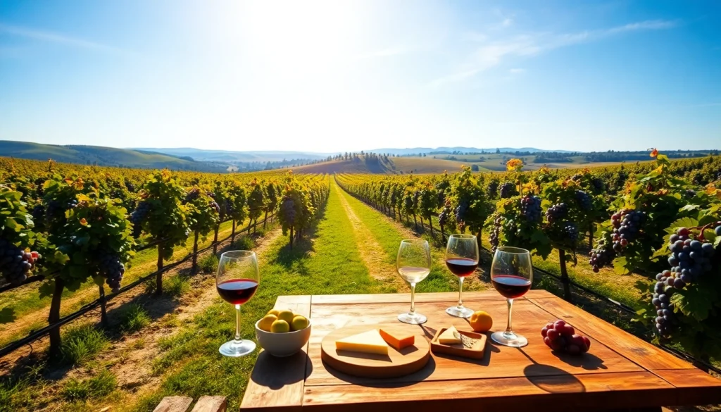 Tasting experience at Clarksburg wineries with scenic vineyards and gourmet offerings.