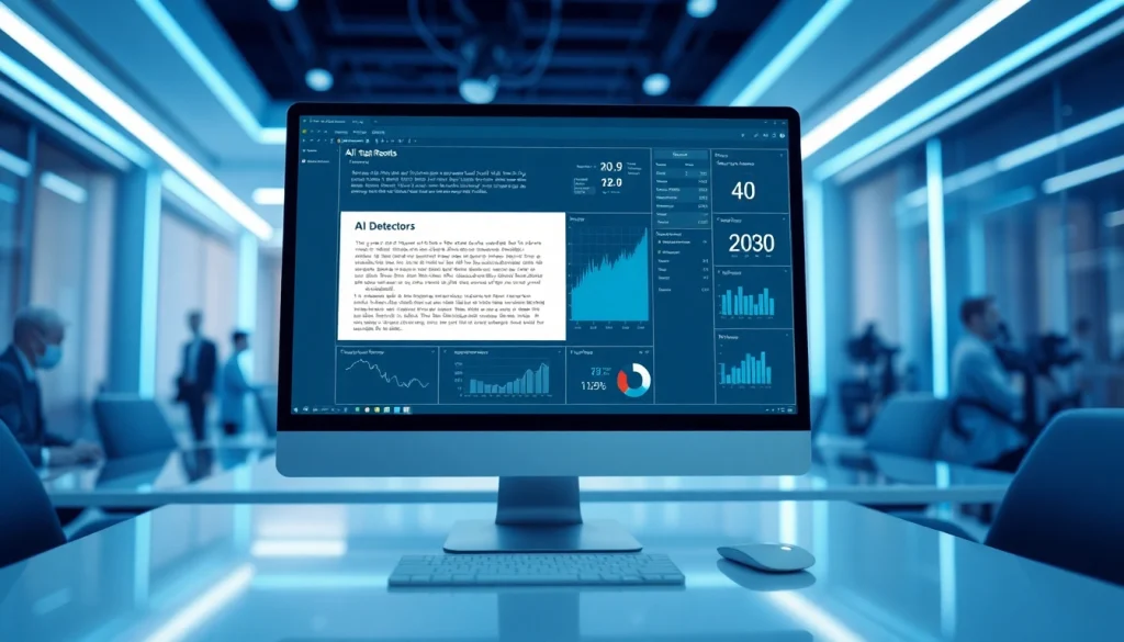 Analyze text with the ai detector interface showcasing detailed metrics and results.