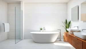 Transform your space with stunning bathroom remodeling Palm Springs showcasing modern design and elegance.