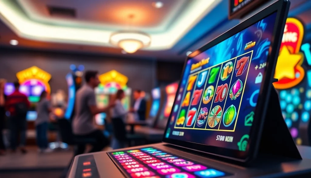 Engaging visual of slotbuff3.com showcasing vibrant slot games on an interactive interface.