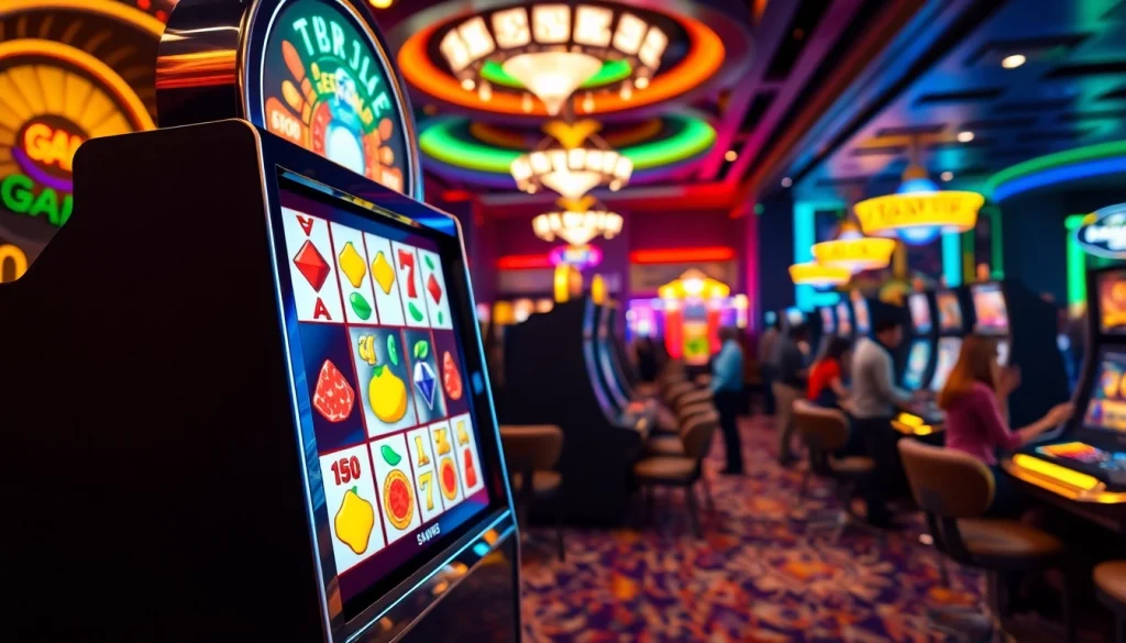 Menangkan batman138 rtp dengan mesin slot yang berkilau di kasino yang cerah.