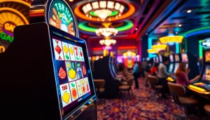 Menangkan batman138 rtp dengan mesin slot yang berkilau di kasino yang cerah.