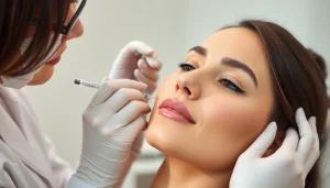 Enhance your understanding of cheek dermal fillers through a close-up of a professional administering an injection.