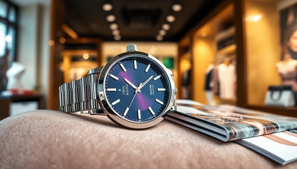 Kauf einer stilvollen Damen Armbanduhr betont ihr elegantes Design und hochwertige Verarbeitung.
