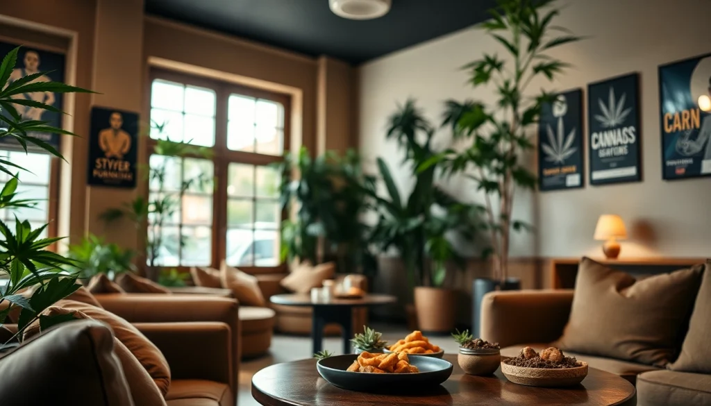 Join a cannabis social club experience through https://cannabisbcn.com with inviting lounge spaces.