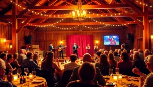 Experience a captivating dinner theater in las vegas with a dynamic live performance and audience engagement.