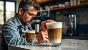 Cimbali teknik servis ile espresso makinesi ve kahve değirmeni bakımı yapan teknisyen.