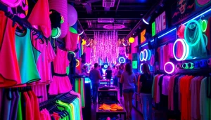 Shop colorful outfits and accessories at this rave store Miami for your festival experience.