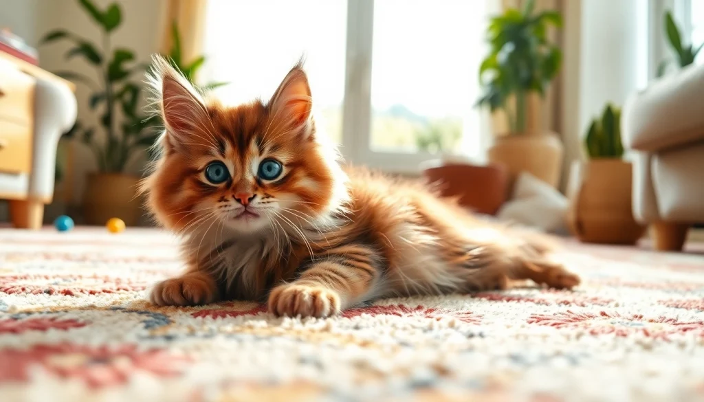 Cute Maine Coon cats for sale near me playing in a cozy indoor setting.