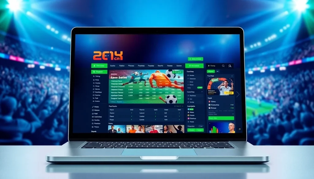 Pariez sur le nouveau site de paris sportif avec une interface moderne et dynamique.